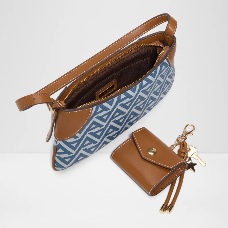 ALDO  Kelia Monogram Patterned Shoulder Bag for Women | Best Price UAE